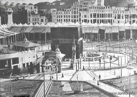Old Mekka صورة قديمة للكعبة المشرفة
