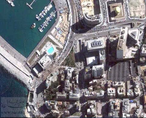 صورة جوية لبيروت