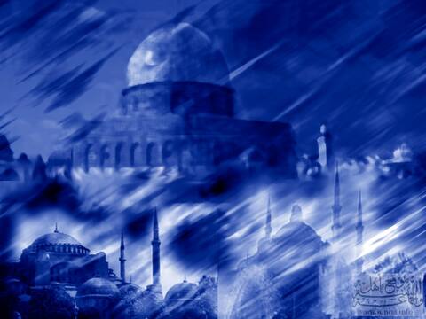Sakhradome Background قبة الصخرة خلفية سطح مكتب