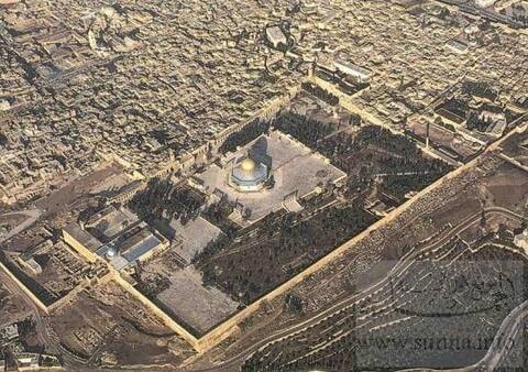 AlQuds Air view القدس منظر جوي