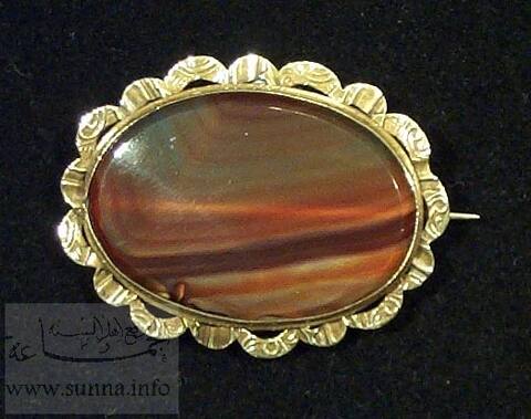 Agate stone العقيق