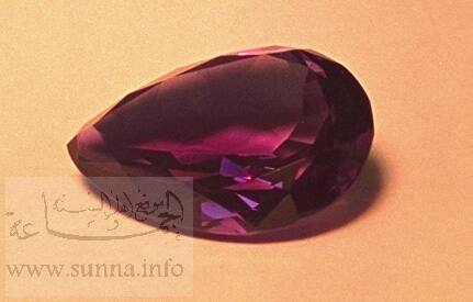 Amethyst جمشت مصقول