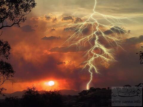thunder and lightning