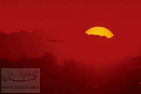 صورة غروب