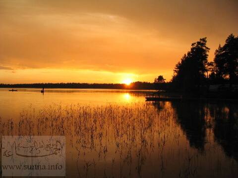 sunset غروب